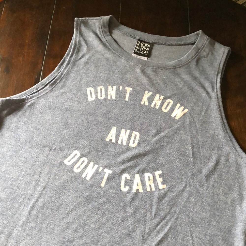 Don’t Know and Don’t Care